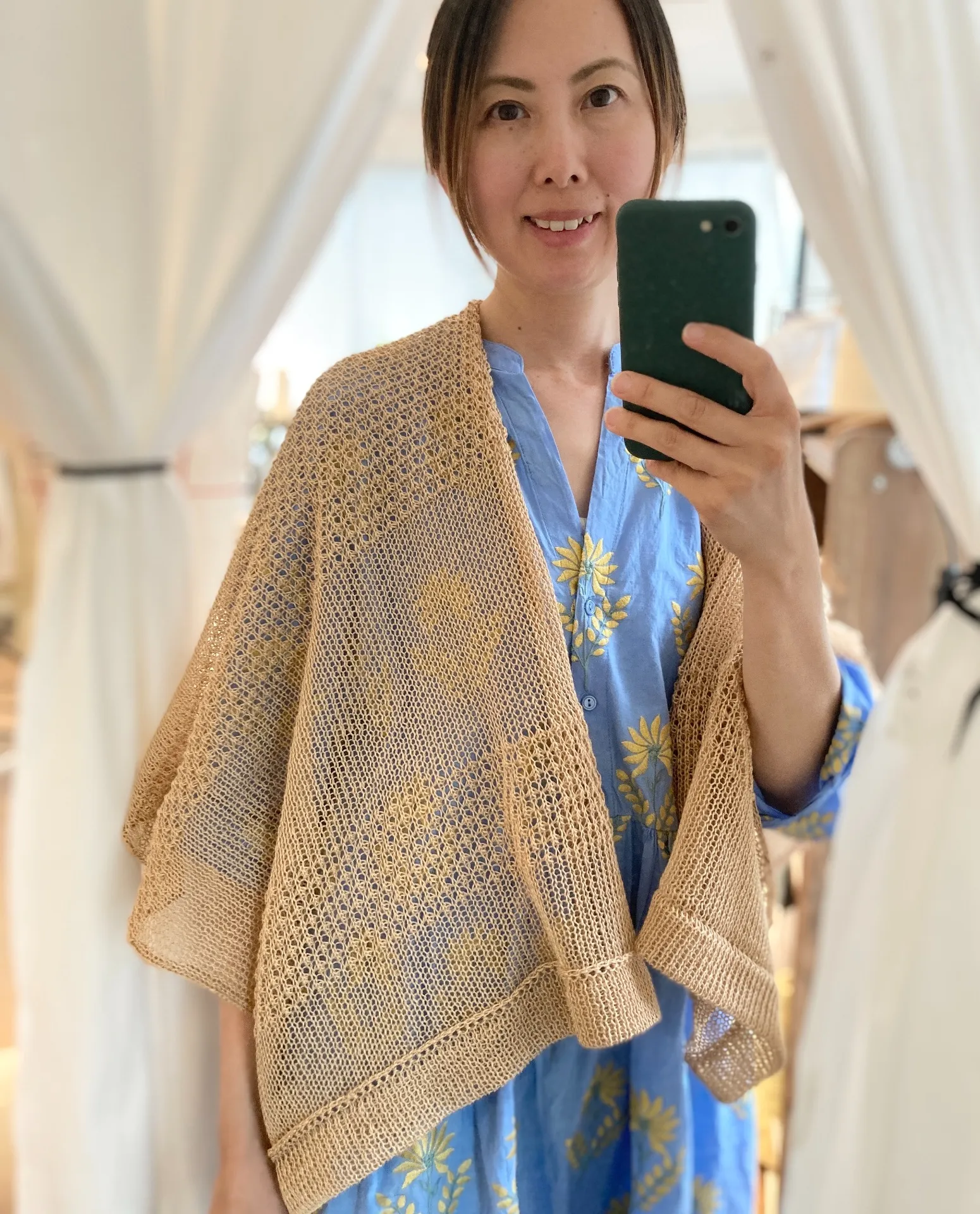 Isabelle Linen Shawl